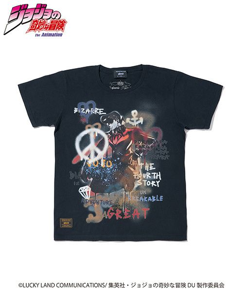 【glamb・グラム】Josuke Higashikata T / 東方仗助Tシャツ JOJO