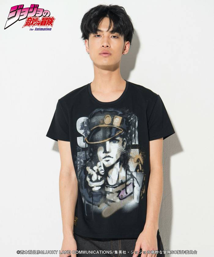 glamb・グラム Jotaro T ジョウタロウ Tシャツ JOJO ジョジョ 空条承太郎