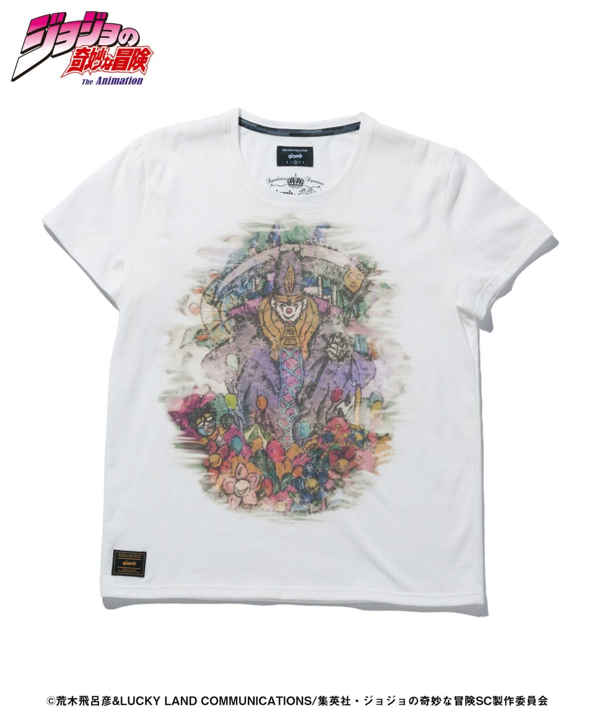 glamb・グラム Death 13 T デスサーティーン Tシャツ JOJO ジョジョ