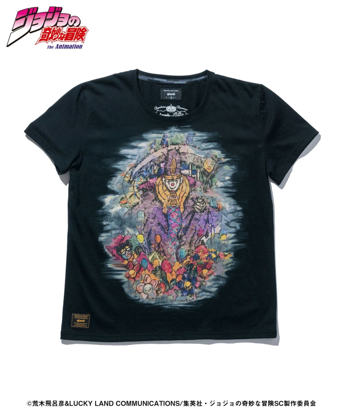 glamb・グラム Death 13 T デスサーティーン Tシャツ JOJO ジョジョ