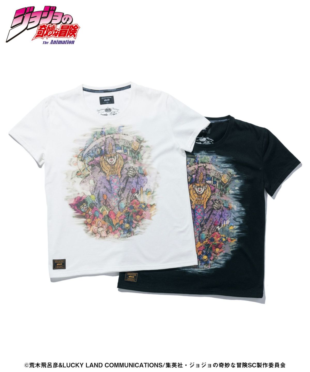 glamb・グラム Death 13 T デスサーティーン Tシャツ JOJO ジョジョ