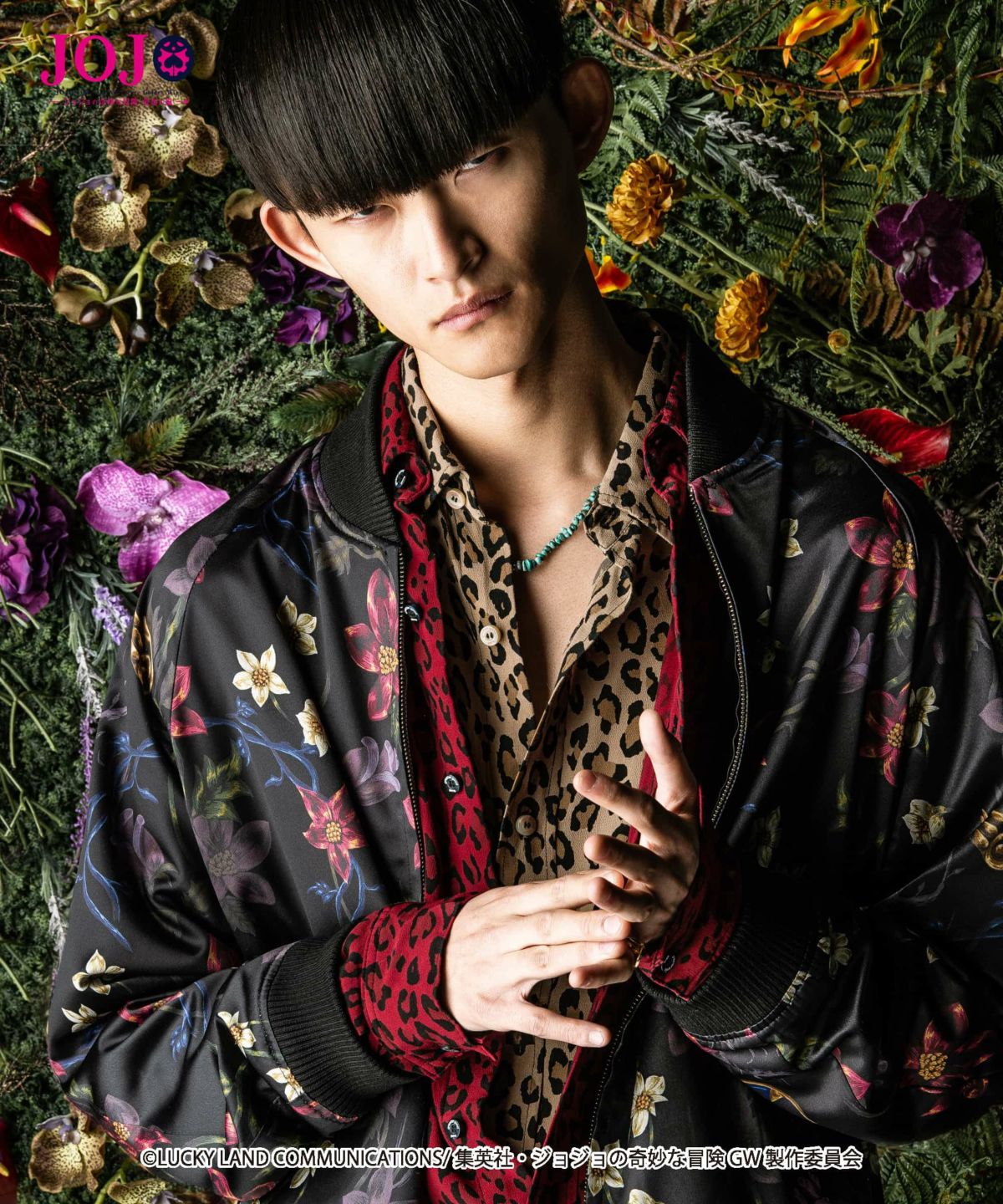 JOJO x glamb グラム Giorno Giovanna ska JKT ジョルノ・ジョバァーナ スカジャン ジョジョ