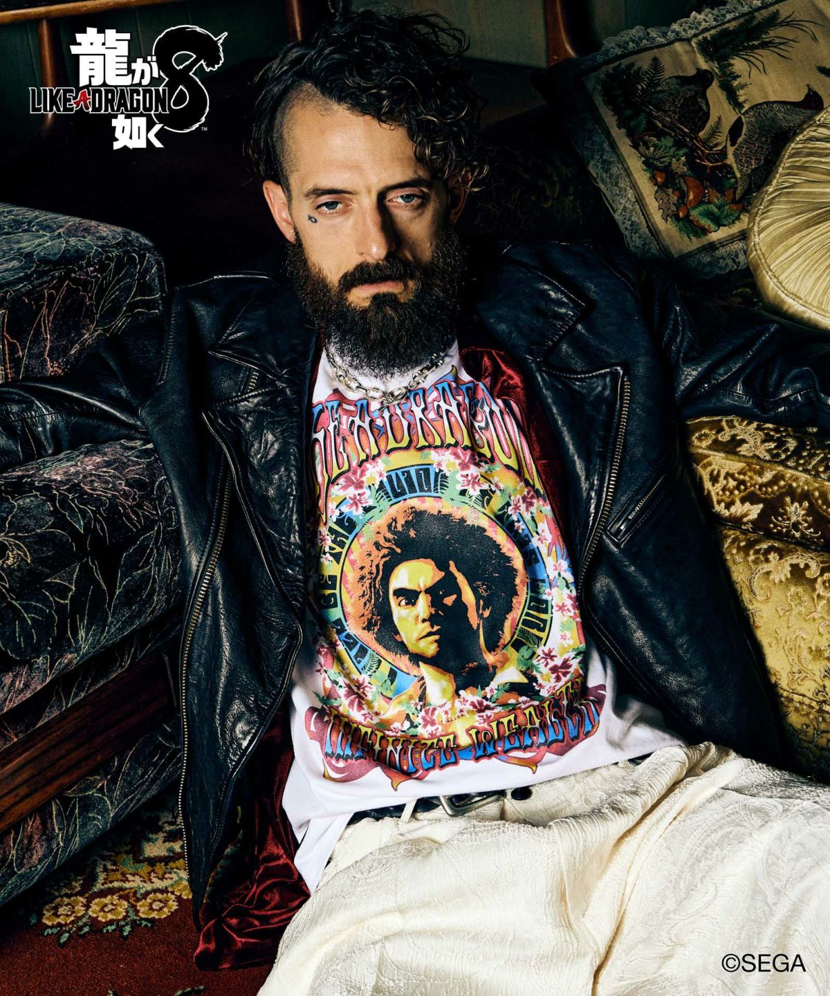 龍が如く8 glamb グラム Ichiban Kasuga T-shirts / イチバンカスガ Tシャツ