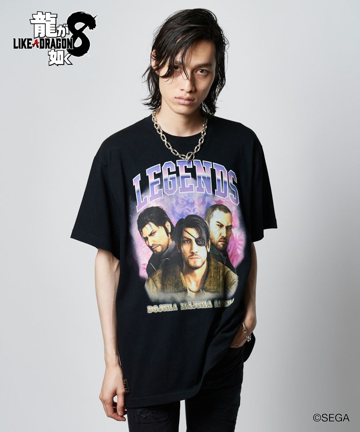 龍が如く8 glamb グラム 3 Legends T-shirts / スリーレジェンズ Tシャツ