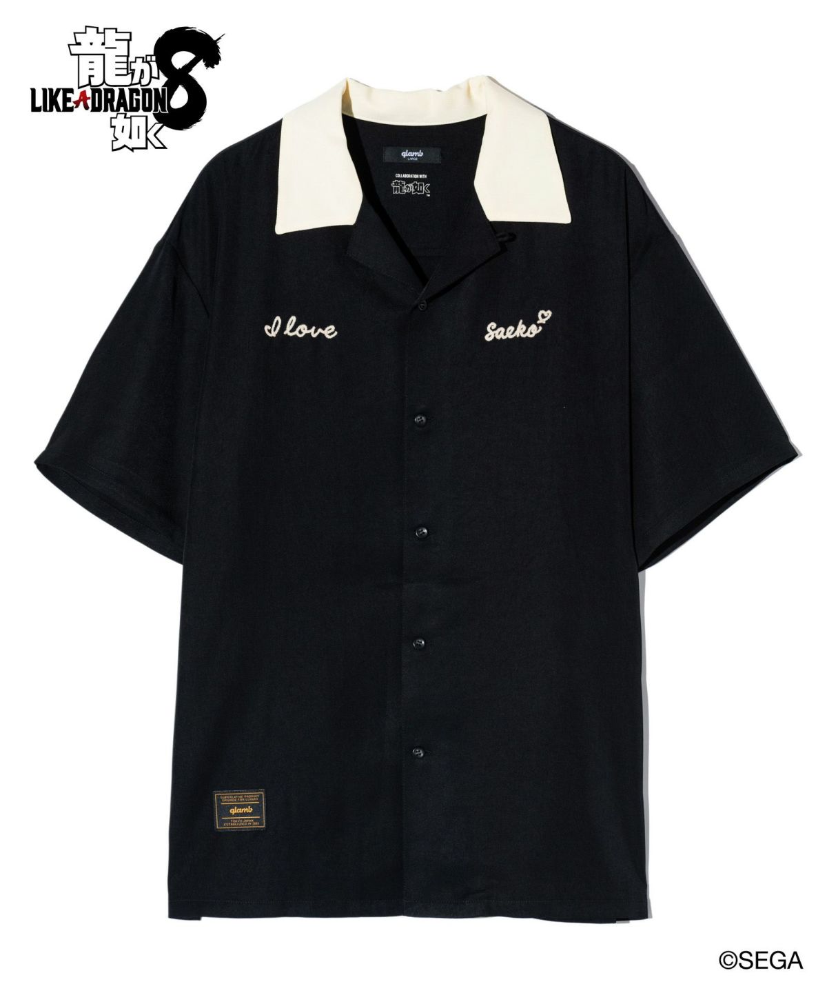 龍が如く8 glamb グラム Saeko Mukoda Shirts / サエコムコウダシャツ