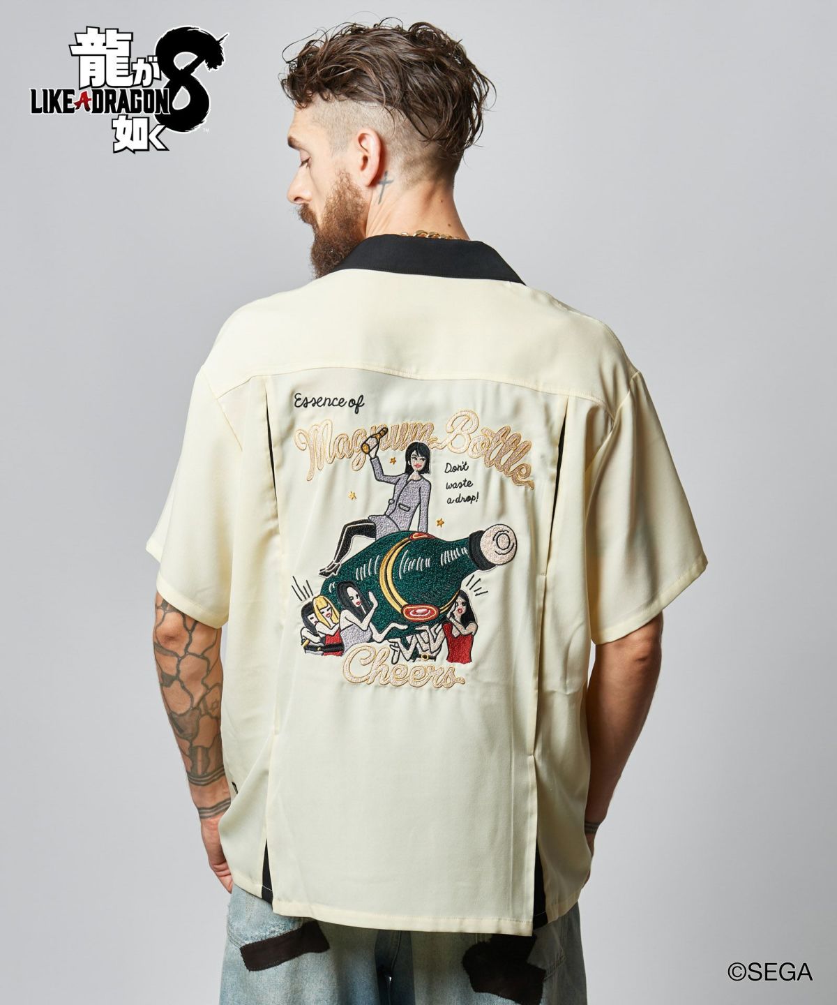 龍が如く8 glamb グラム Saeko Mukoda Shirts / サエコムコウダシャツ