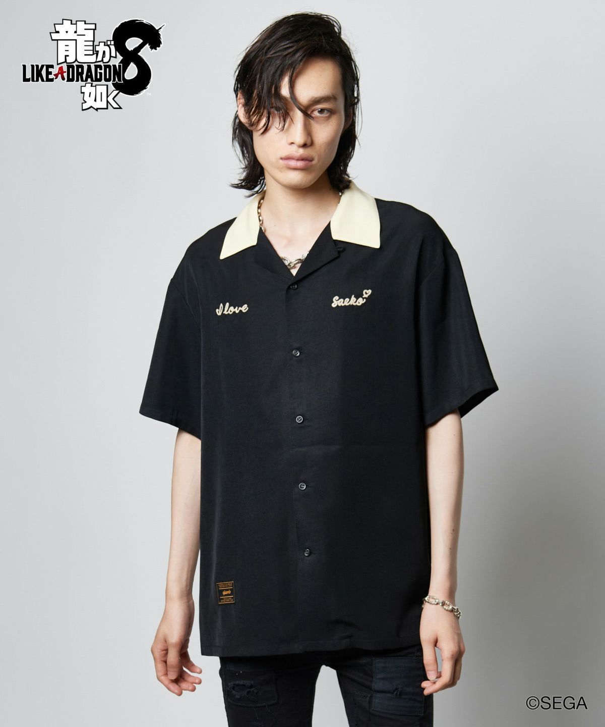 龍が如く8 glamb グラム Saeko Mukoda Shirts / サエコムコウダシャツ