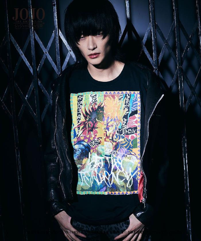 glamb・グラム ジョセフ&シーザー T Joseph & Caesar T JOJO ジョジョ Tシャツ