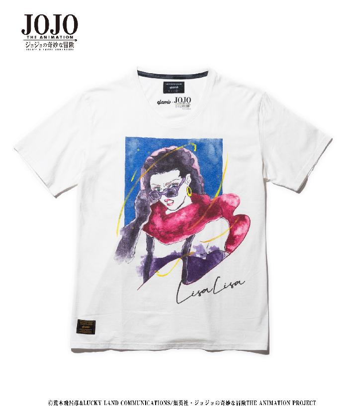 JOJO x glamb グラム リサリサ T Lisa Lisa T ジョジョ Tシャツ