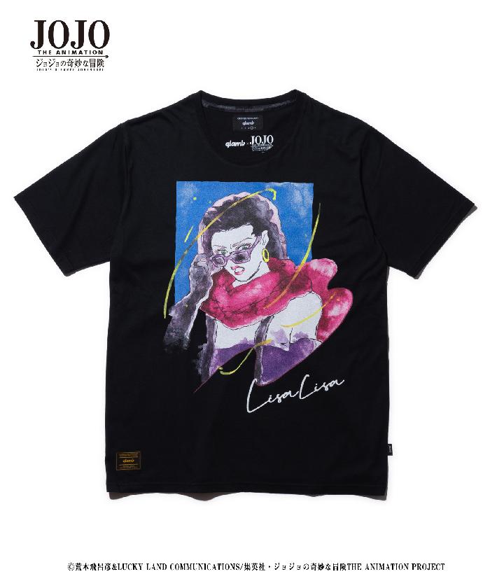 JOJO x glamb グラム リサリサ T Lisa Lisa T ジョジョ Tシャツ