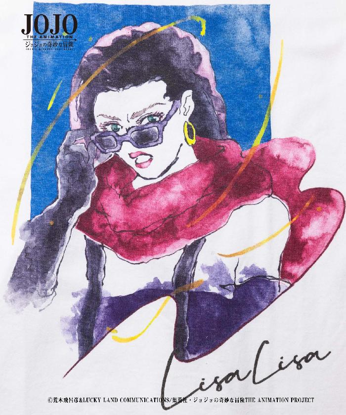 JOJO x glamb グラム リサリサ T Lisa Lisa T ジョジョ Tシャツ