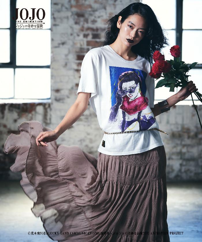 JOJO x glamb グラム リサリサ T Lisa Lisa T ジョジョ Tシャツ