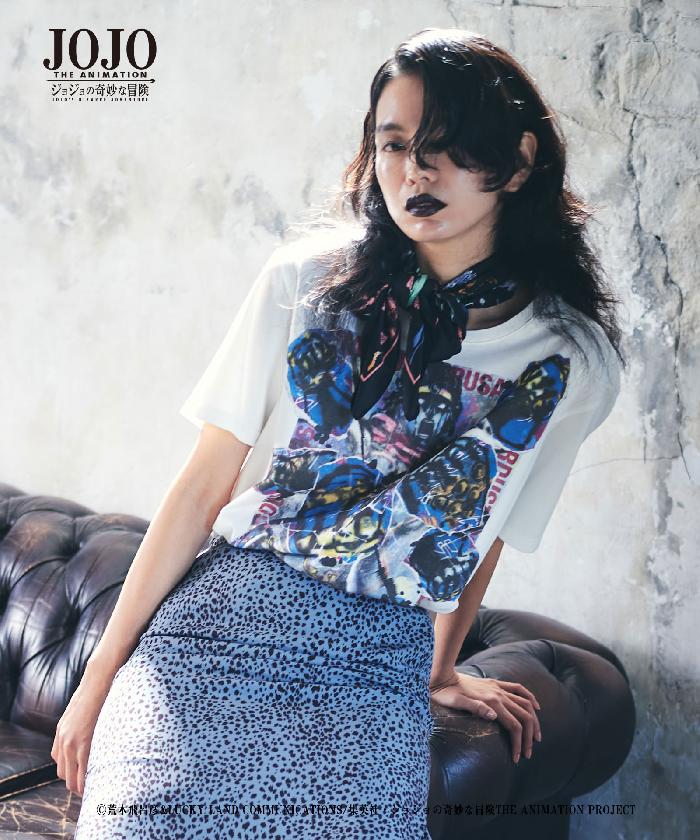 JOJO x glamb グラム ジョジョ スタープラチナ Tシャツ Star Platinum T 空条承太郎