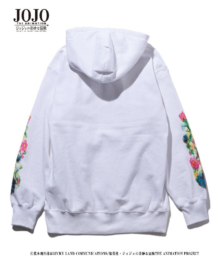 JOJO x glamb グラム Giorno Giovanna's stand hoodie ゴールドエクスペリエンスパーカー フーディ ジョジョ