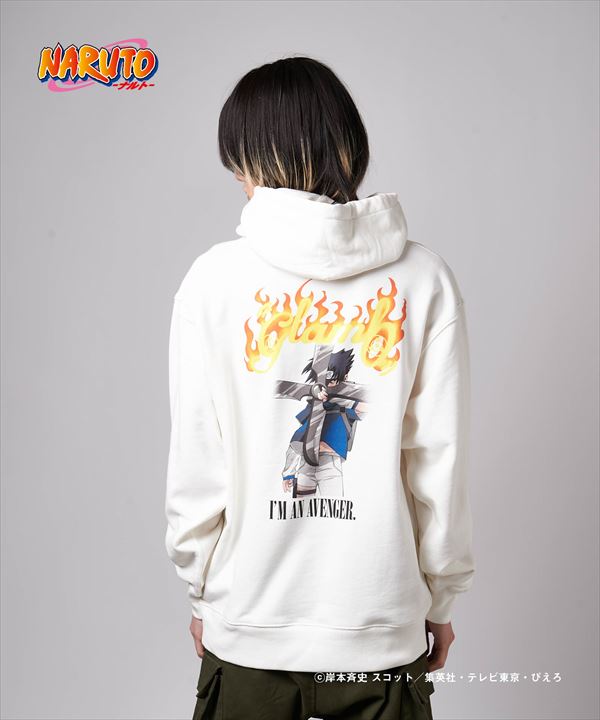 NARUTO ナルト x glamb グラム Sasuke Hoodie / サスケフーディ 特別価格