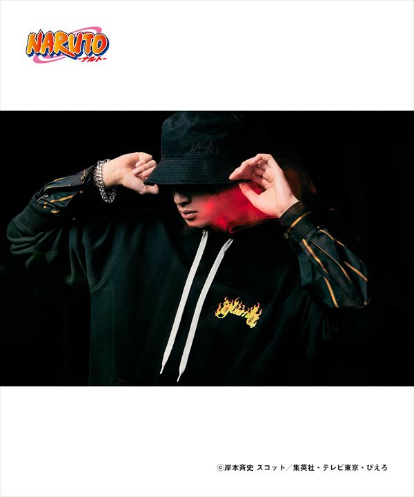 NARUTO ナルト x glamb グラム Sasuke Hoodie / サスケフーディ 特別価格