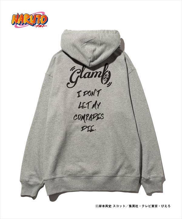 NARUTO ナルト x glamb グラム Kakashi Hoodie / カカシフーディ 特別価格