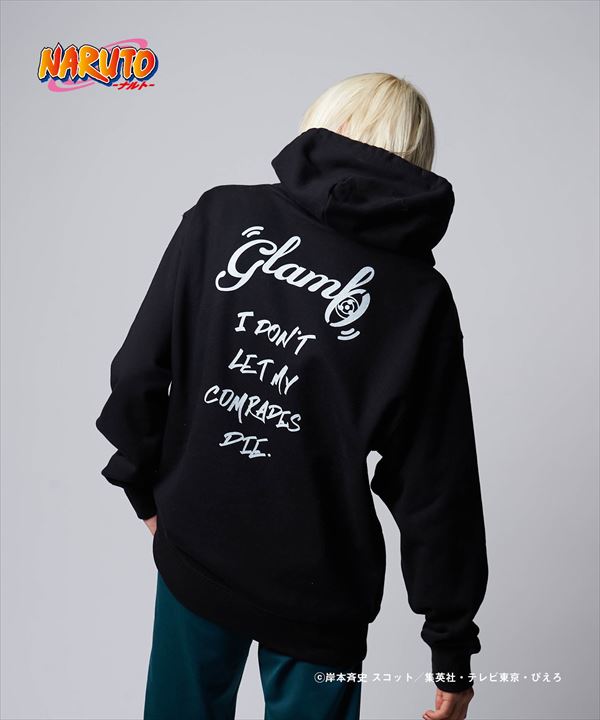 NARUTO ナルト x glamb グラム Kakashi Hoodie / カカシフーディ 特別価格