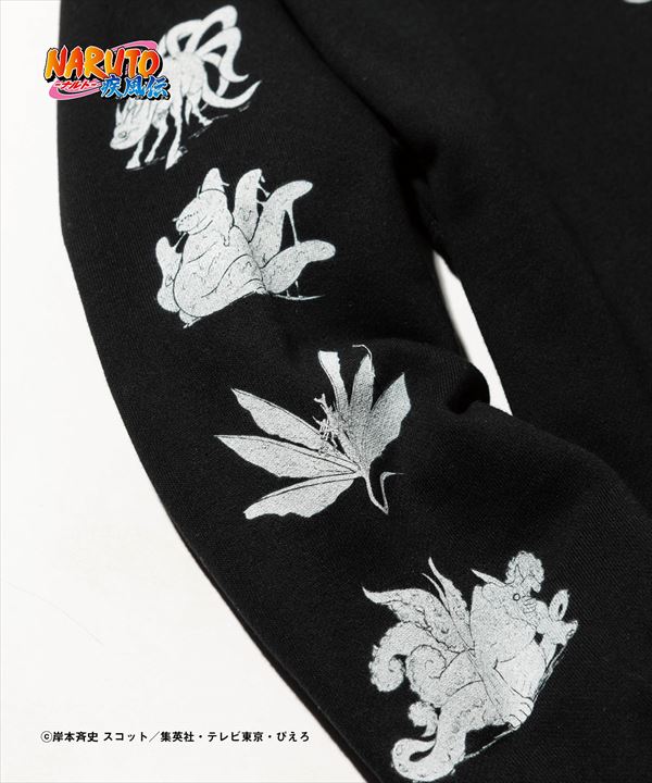 NARUTO ナルト x glamb グラム Biju Hoodie / ビジュウフーディ 特別価格