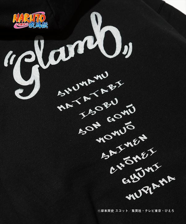 NARUTO ナルト x glamb グラム Biju Hoodie / ビジュウフーディ 特別価格