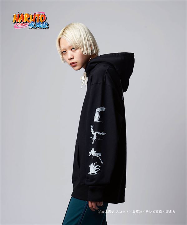NARUTO ナルト x glamb グラム Biju Hoodie / ビジュウフーディ 特別価格