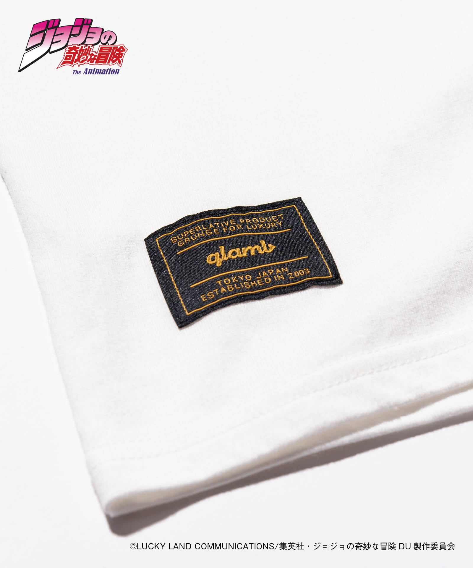 JOJO x glamb クレイジー・ダイヤモンド Tシャツ Crazy Diamond T II ジョジョ 東方仗助