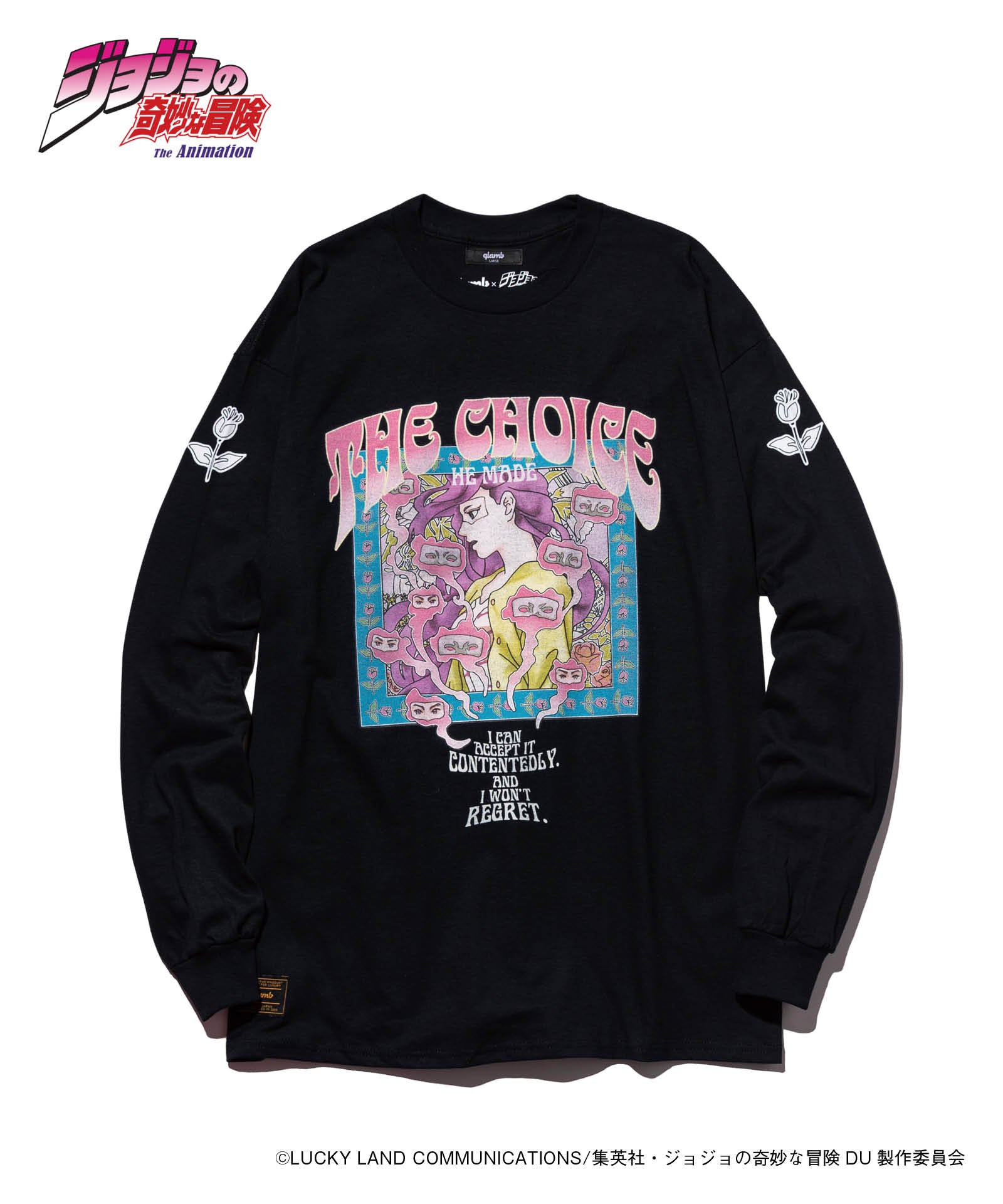 JOJO x glamb ユカコ シンデレラ ロンT Yukako vs Cinderella Long Sleeves T ジョジョ 山岸由花子