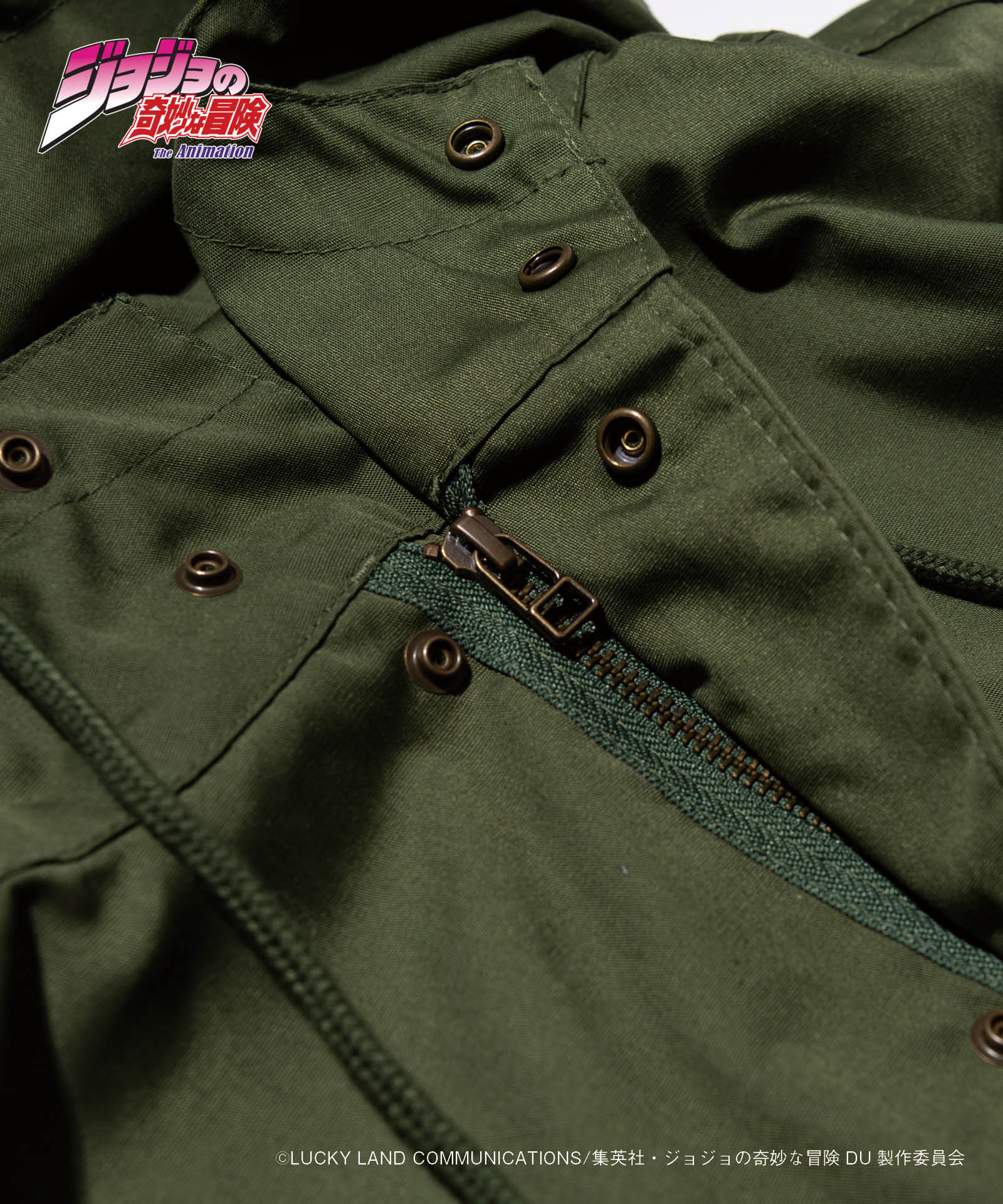 JOJO x glamb ヘブンズ・ドアー モッズコート Heaven's Door Mods Coat ジョジョ 岸辺露伴