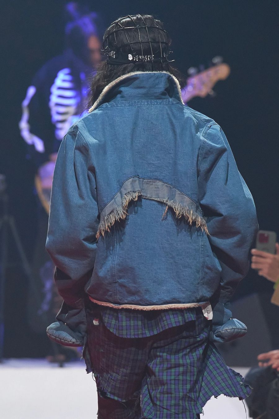 SEVESKIG セヴシグ Adapt Boa Denim Jacket ボア デニムジャケット