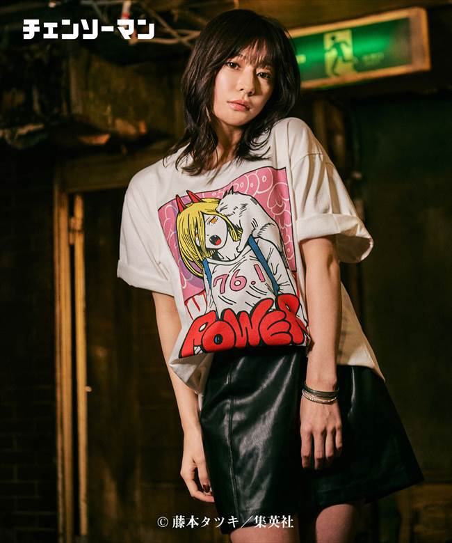 glamb グラム チェンソーマン Power T パワー Tシャツ