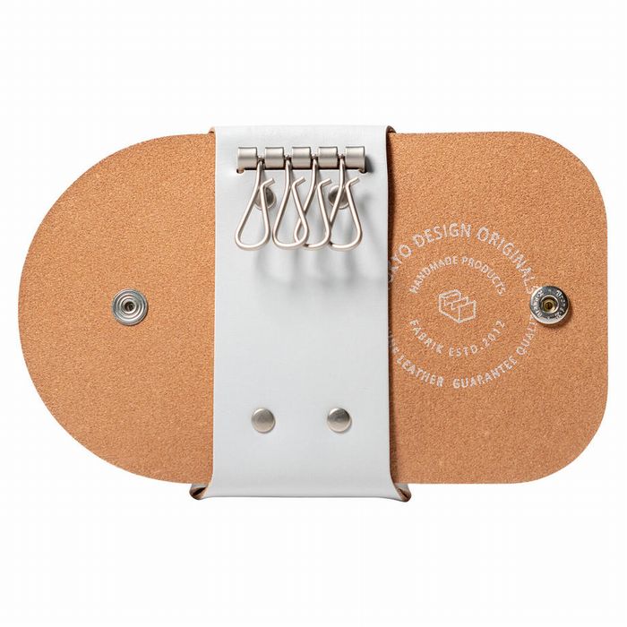 【即納】FABRIK ファブリック:KEY CASE&CARD/カードも入るレザーキーケース