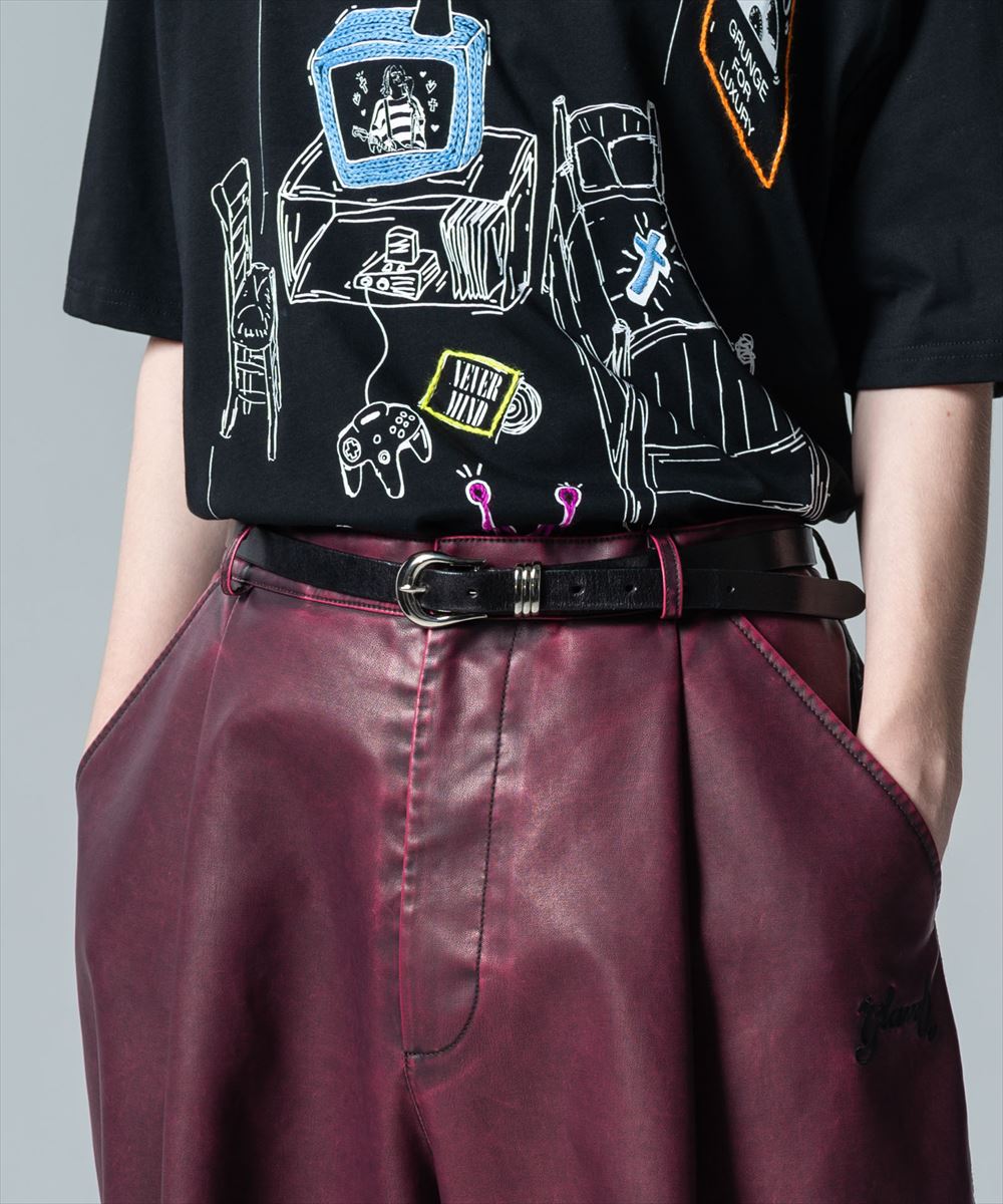 glamb グラム Round Buckle Belt / ラウンドバックルベルト