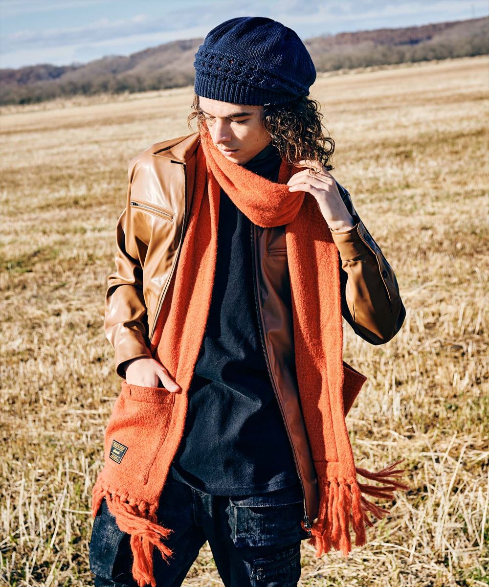 Pocket Muffler / ポケットマフラー glamb グラム 特別価格