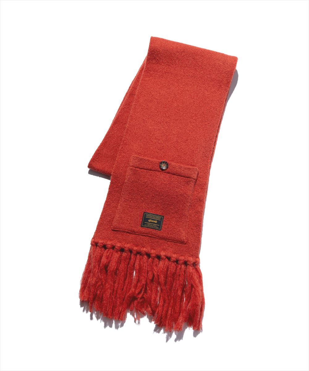 Pocket Muffler / ポケットマフラー glamb グラム 特別価格