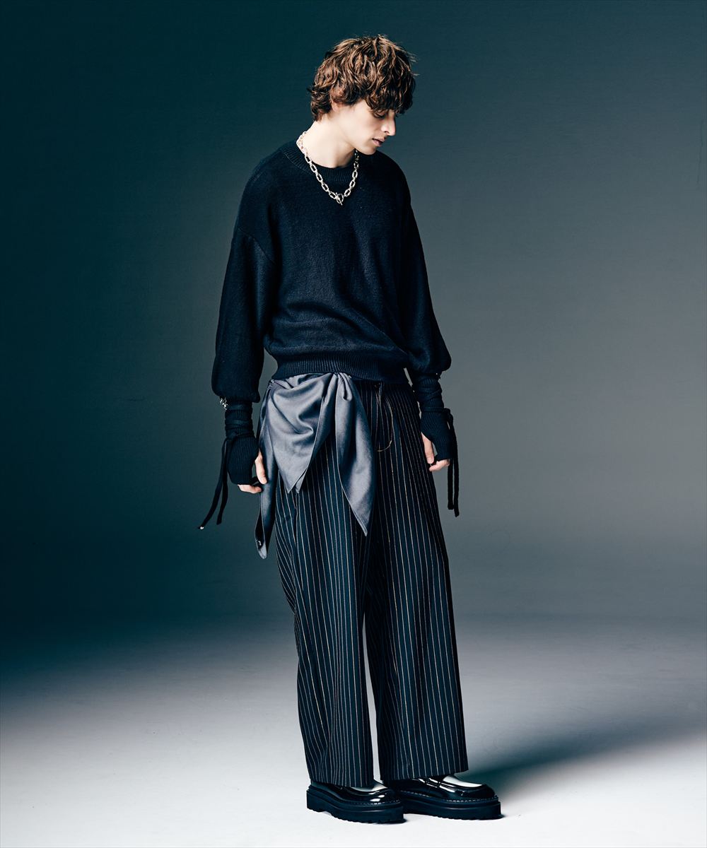 Oversized Glossy Scarf / オーバーサイズグロッシースカーフ glamb グラム