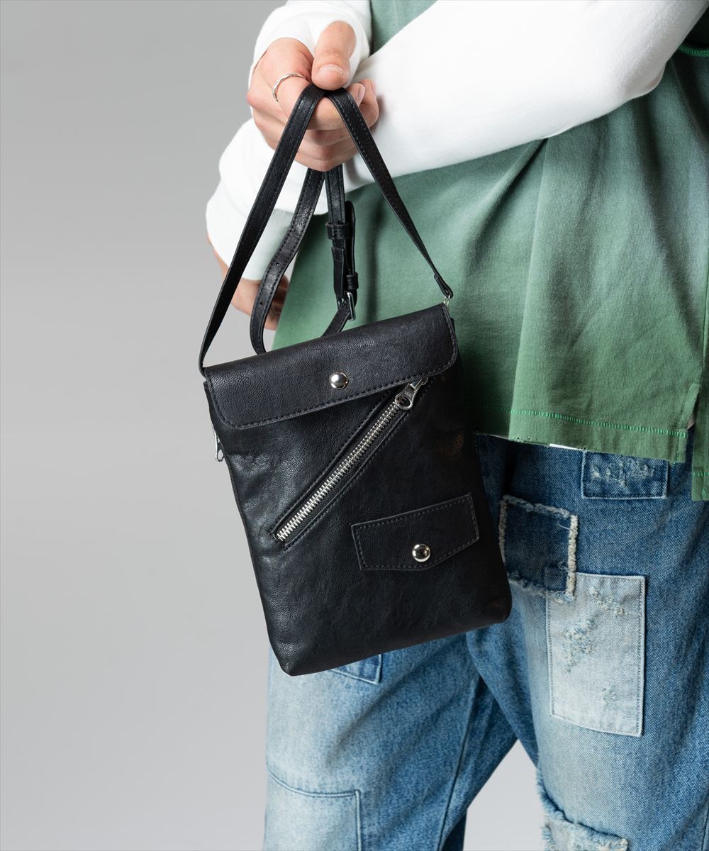 Riders Sacoche Bag / ライダースサコッシュバッグ glamb グラム