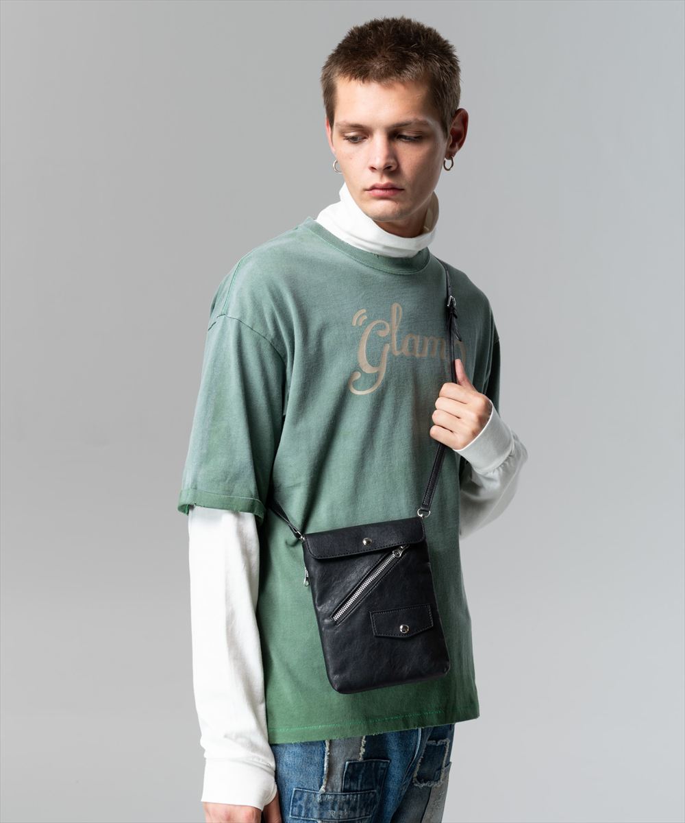 Riders Sacoche Bag / ライダースサコッシュバッグ glamb グラム