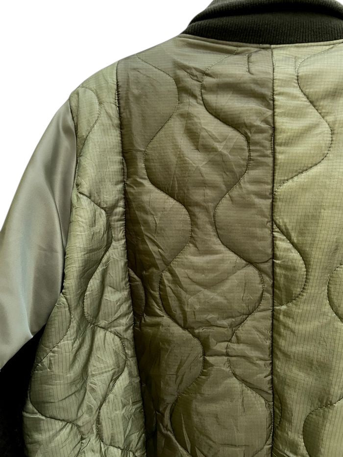 SALE/セール 77circa 77サーカ circa make cutback boa & quilting wide jacket ボア&キルティング ワイドジャケット 特別価格