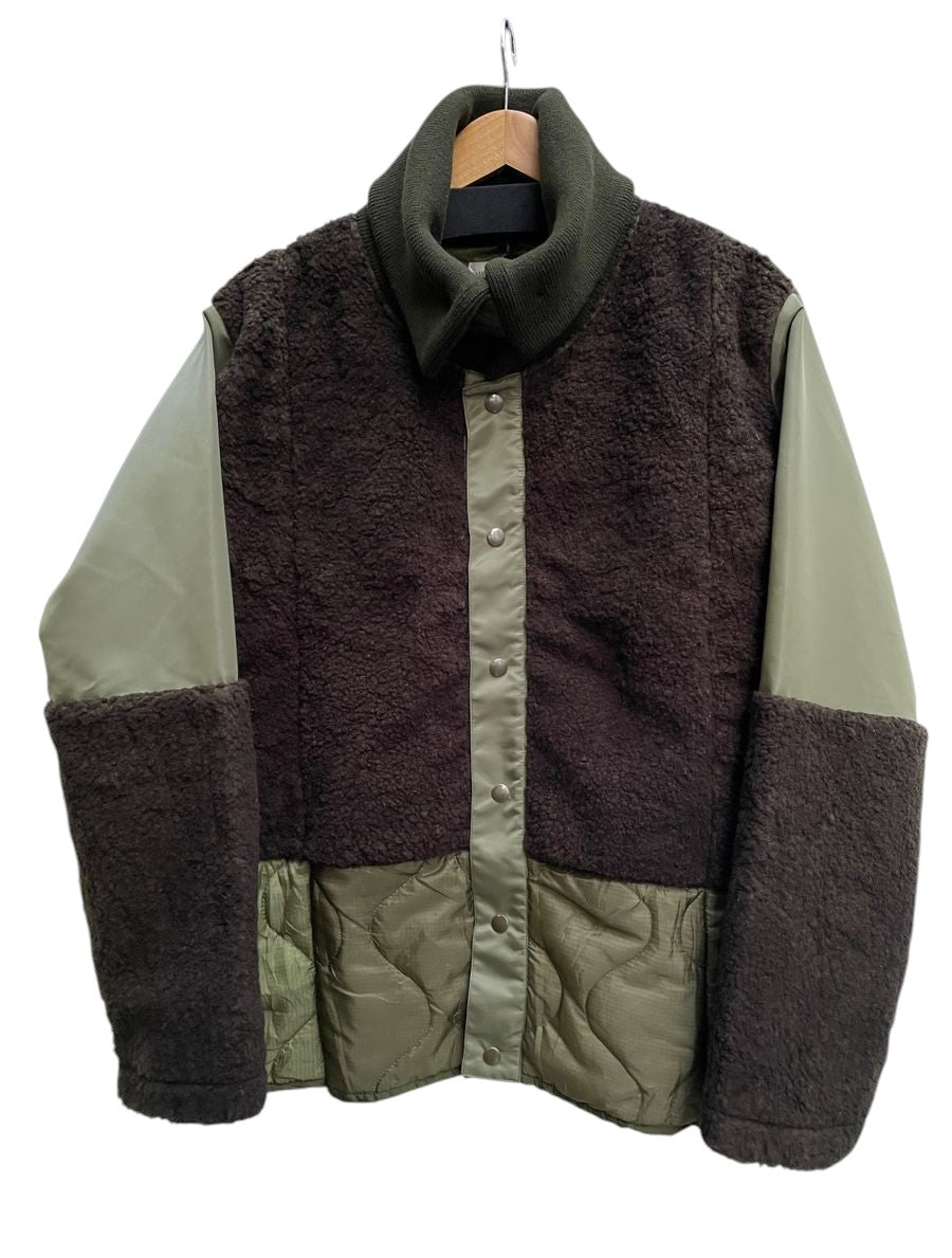 SALE/セール 77circa 77サーカ circa make cutback boa & quilting wide jacket ボア&キルティング ワイドジャケット 特別価格