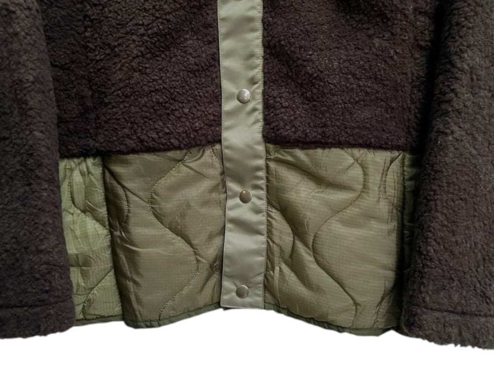 SALE/セール 77circa 77サーカ circa make cutback boa & quilting wide jacket ボア&キルティング ワイドジャケット 特別価格