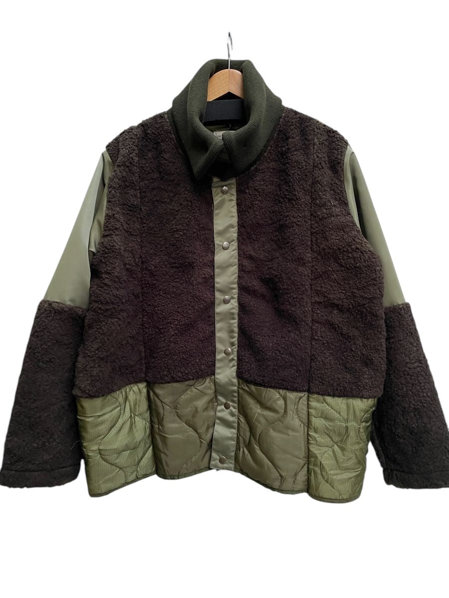 SALE/セール 77circa 77サーカ circa make cutback boa & quilting wide jacket ボア&キルティング ワイドジャケット 特別価格