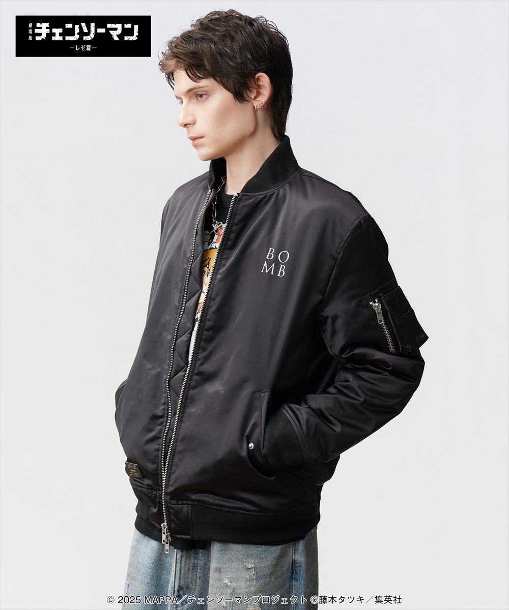 Bomb Bomber Jacket / ボムボンバージャケット 劇場版『チェンソーマン レゼ篇』CHAINSAWMAN glamb グラム