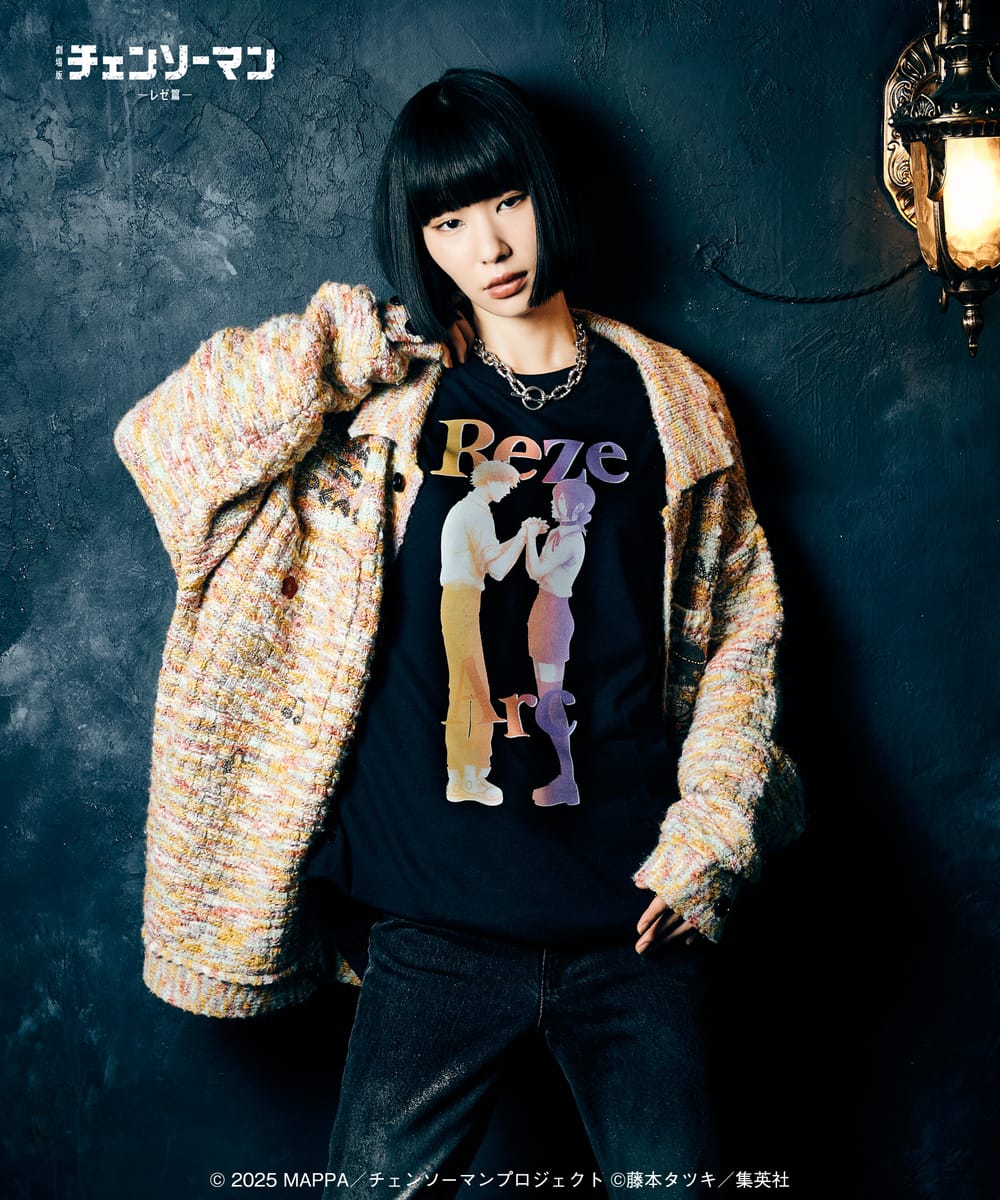 劇場版 チェンソーマン レゼ篇 Denji & Reze Cutsew / デンジ&レゼ カットソー glamb グラム