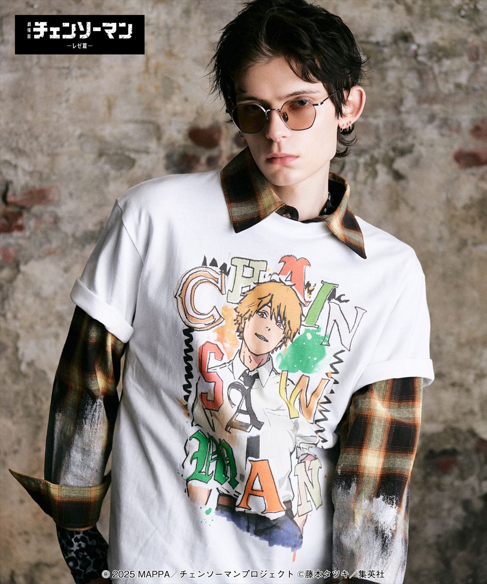 Denji T-shirt II / デンジTシャツ2 劇場版『チェンソーマン レゼ篇』 glamb グラム