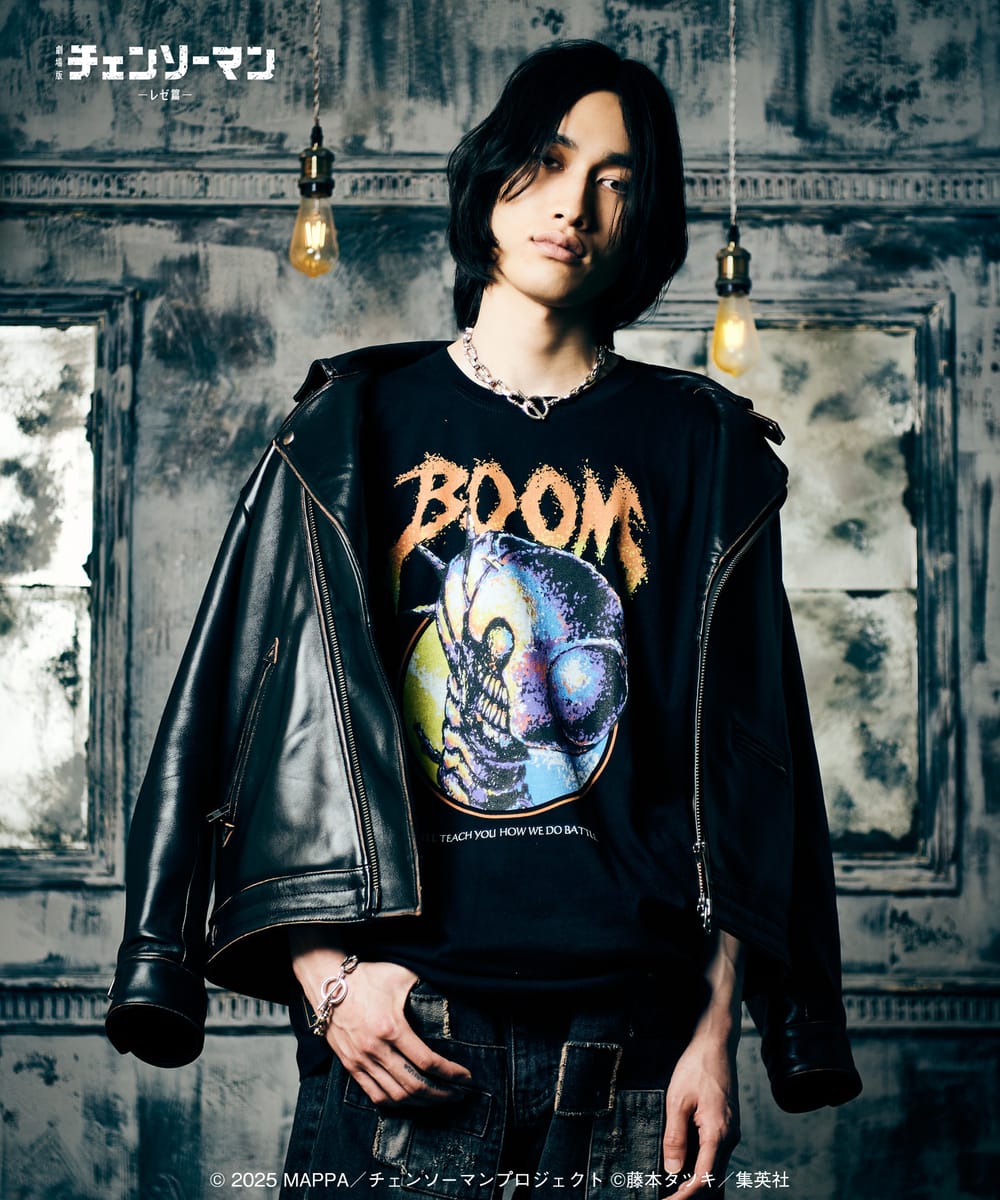 劇場版 チェンソーマン レゼ篇 Bomb T-Shirt / ボム Tシャツ glamb グラム