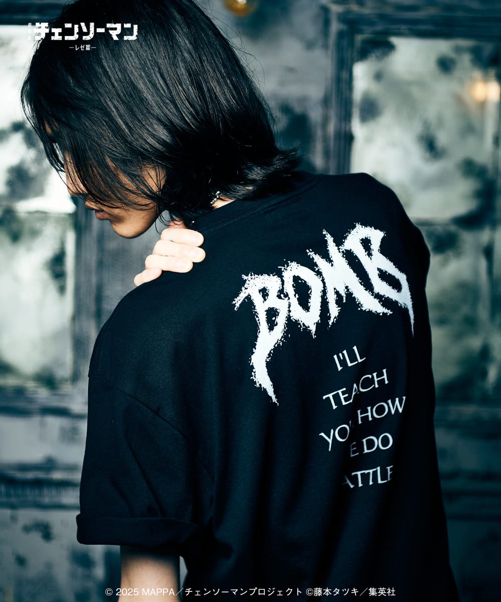 劇場版 チェンソーマン レゼ篇 Bomb T-Shirt / ボム Tシャツ glamb グラム