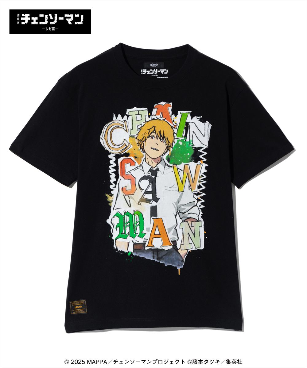 Denji T-shirt II / デンジTシャツ2 劇場版『チェンソーマン レゼ篇』 glamb グラム