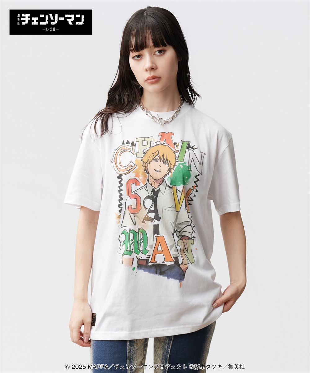 Denji T-shirt II / デンジTシャツ2 劇場版『チェンソーマン レゼ篇』 glamb グラム