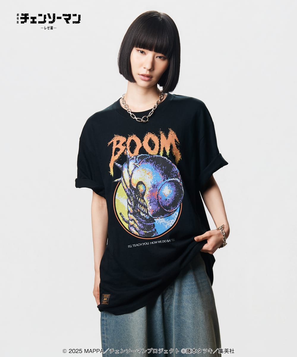 劇場版 チェンソーマン レゼ篇 Bomb T-Shirt / ボム Tシャツ glamb グラム