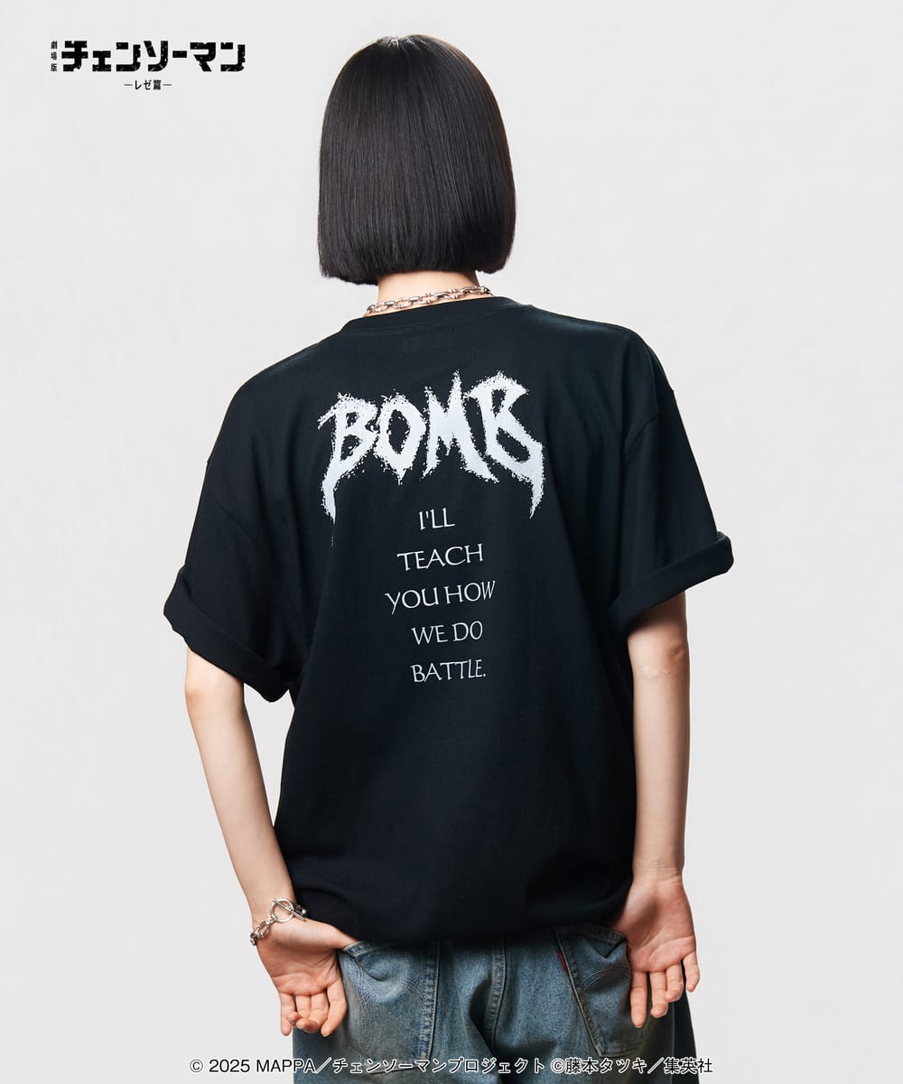 劇場版 チェンソーマン レゼ篇 Bomb T-Shirt / ボム Tシャツ glamb グラム